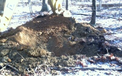 Using a Backhoe vs Auger for Soil Evaluations