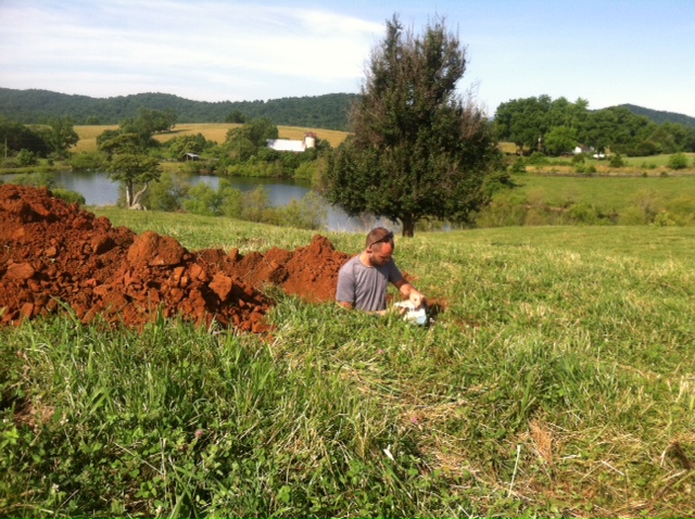 OSE Soil Evaluation for a Conventional Gravity Fed Drainfield | Rappahannock Co. VA